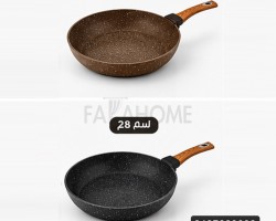 قلاية جرانيت 28 سم من Dokum Tava مع نظام توزيع حرارة