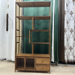 ستاند خشب بامبو ديكور H55-3