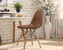 كرسي عصري لون بني للمكاتب وغرف الطعام كرسي عصري لون بني للمكاتب وغرف الطعام