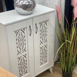 خزانة احذية ثنائية ابيض مستورد تركي