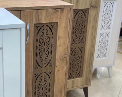 خزانة احذية ثنائية ابيض مستورد تركي