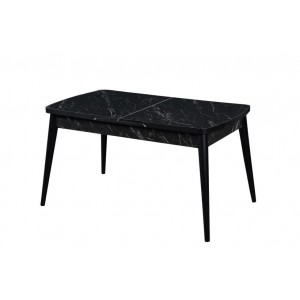 طاولة سفرة - فقط - خشب سبيت مع ارجل زان