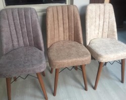 طاولة سفرة موديرن مع 6 كراسي منجد