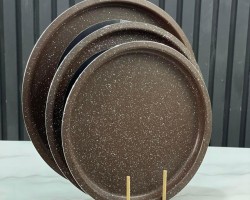 سدر جرانيت اسود 40 سم