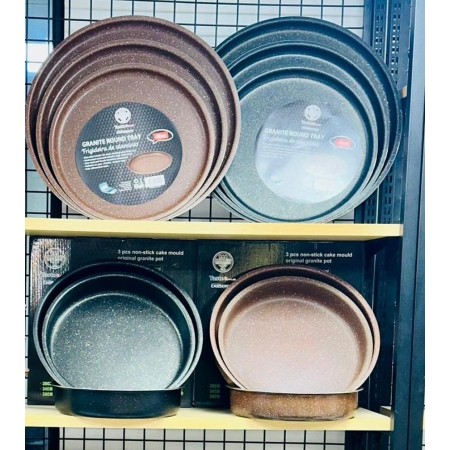 طقم سدور جرانيت اسود 40 - 45 -50 سم