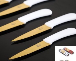 طقم سكاكين فواكه ملون HT1R10 طقم سكاكين فواكه ملون HT1R10