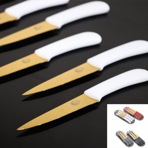 طقم سكاكين فواكه ملون HT1R10 طقم سكاكين فواكه ملون HT1R10