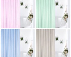 ستارة حمام وتر بروف مبزر سادة ستارة حمام وتر بروف مبزر سادة