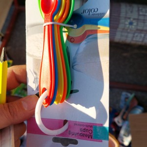 كرت معالق معيار بلاستيك ملون800032