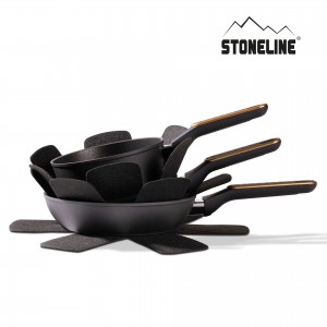 قلاية 28 سم اسود مطفي MATT جرانيت ROSY ROMANCE قلاية 28 سم اسود مطفي MATT جرانيت ROSY ROMANCE