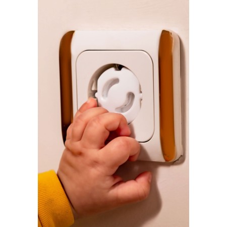 6 سدادات امان مفتاح الكهرباء لحماية الاطفال