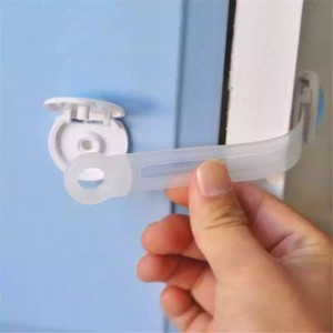 قفل خزائن لحماية الاطفال قطعتين