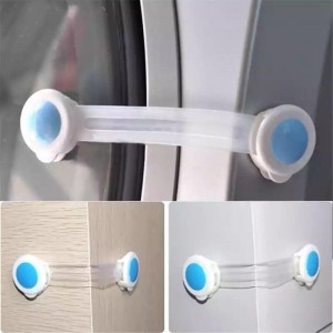 قفل خزائن لحماية الاطفال قطعتين