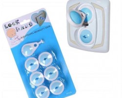 6 سدادات امان مفتاح الكهرباء لحماية الاطفال مع مفتاح