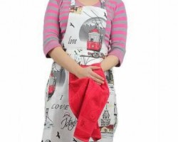 مريول مطبخ تركي مع بشكير