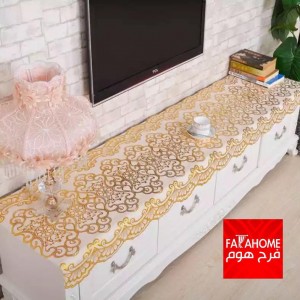 رول شرشف مذهب كلتر مشمع فضي او ذهبي عرض 50سم طول 3 متر