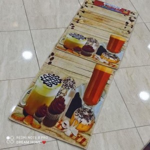 دعسة روبنسون ماليزي مع ارضية مانع للتزحلق قطعتين