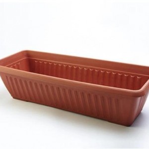 قوار بلاستيك بني مستطيل قوار بلاستيك بني مستطيل