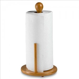 حمالة محارم خشب بامبو