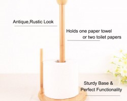 حمالة محارم خشب بامبو حمالة محارم خشب بامبو