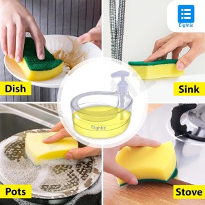 علبه سائل جلي بطة مع ليفه وكبسهNO9W-2 علبه سائل جلي بطة مع ليفه وكبسهNO9W-2