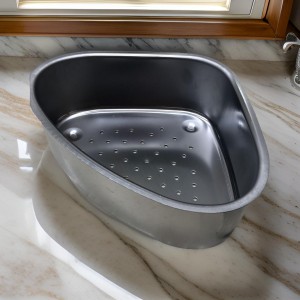 مصفاة مجلى شكل مثلث نجل صناعة هندية