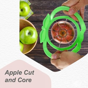 قطاعة تفاح مع اطار بلاستيك