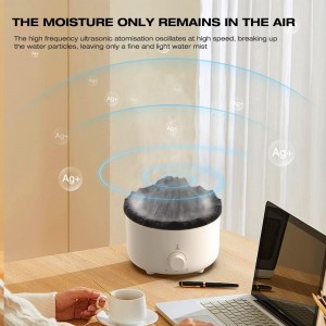 مبخرة زيت شكل بركان مع نار H22-3 مبخرة زيت شكل بركان مع نار H22-3