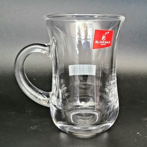 طقم كاسات شاي مخصر مع ايد 6 قطع BLINKMAX