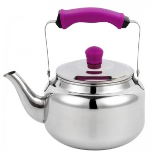 ابريق شاي 3 لتر ستانلس ستيل مقبض / يد سيليكون sf332-3 ابريق شاي 3 لتر ستانلس ستيل مقبض / يد سيليكون sf332-3