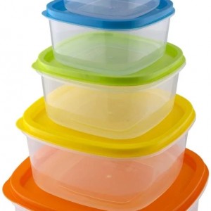 طقم طبروير بلاستيك مع غطاء مدور شفاف 5 قطع طقم طبروير بلاستيك مع غطاء مدور شفاف 5 قطع