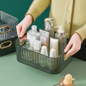 صواني اكريليك شفاف مع ايدي ذهبية صواني اكريليك شفاف مع ايدي ذهبية