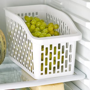 سلة تنظيم ثلاجة بلاستيك ابيض عريض polirex كود 863 حجم xl سلة تنظيم ثلاجة بلاستيك ابيض عريض polirex كود 863 حجم xl