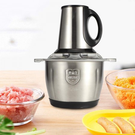 فرامة ملوخية وخضار ستانلس 3 لتر  3 سرعات 300 وات GM-80