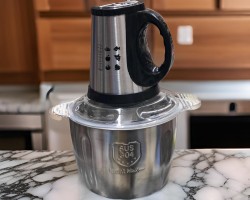 فرامة ملوخية وخضار ستانلس 3 لتر  3 سرعات 300 وات GM-80