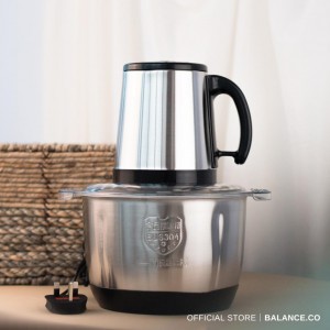 جهاز فرامة / تقطيع الفواكه / الخضار / الملوخية HEM211 ستانلس ستيل  5 لتر