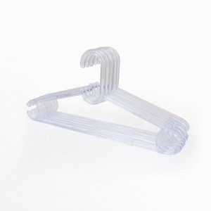 طقم علاقات ملابس كريستال شفاف 6 قطع