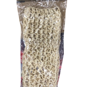 ليفة حمام خريص بيج مشبك حجم وسط