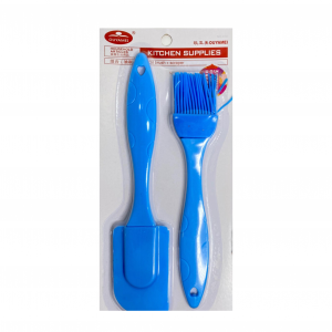 فرشاة كيك قطعتين سيليكون ملون فرشاة كيك قطعتين سيليكون ملون