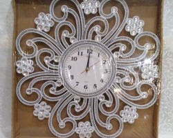ساعة مدور منفوخ عظم حجم وسط 22-11 بني ساعة مدور منفوخ عظم حجم وسط 22-11 بني