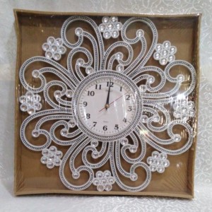 ساعة مدور منفوخ عظم حجم وسط 22-11 بني