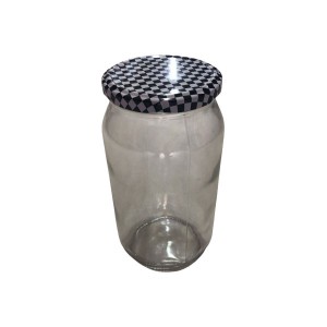 مرطبان مرتبان زجاج كيلو ونص غطا معدن ADN-235147