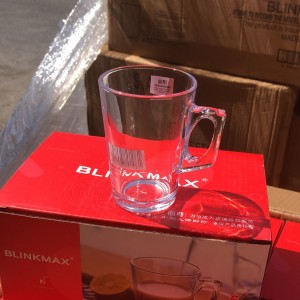 كاسات شاي رقبة طويل 6 قطع مع ايد مستطيل BLINKMAX