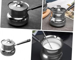 غلاية مقاس M ستانليس ثقيل مع غطا