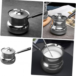 غلاية مقاس L ستانليس ثقيل مع غطا غلاية مقاس L ستانليس ثقيل مع غطا