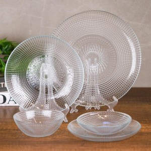 طقم صحون مصري 30 قطعة مبزر NOVA