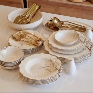 طقم صحون 24 قطعة موديل a7-001