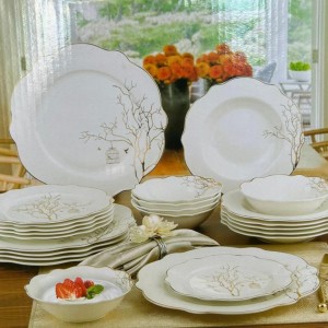 طقم صحون 24 قطعة موديل a7-001 طقم صحون 24 قطعة موديل a7-001