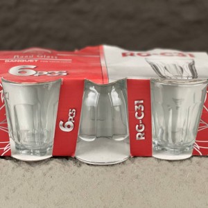 طقم كاسات شاي تقليدي حجم كبير موديل 307 صناعة مصرية زجاج صوديومي طقم كاسات شاي تقليدي حجم كبير موديل 307 صناعة مصرية زجاج صوديومي