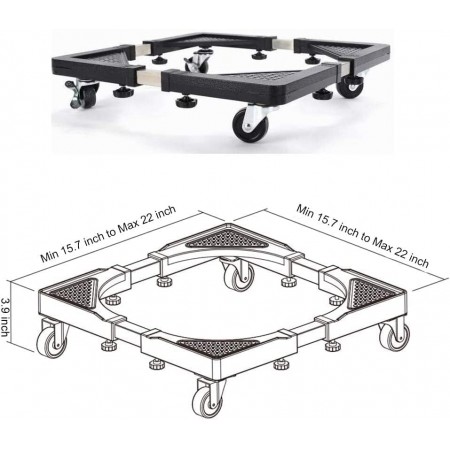 حمالة غسالة / ثلاجة حجم صغير 60 × 60 حمالة غسالة / ثلاجة حجم صغير 60 × 60